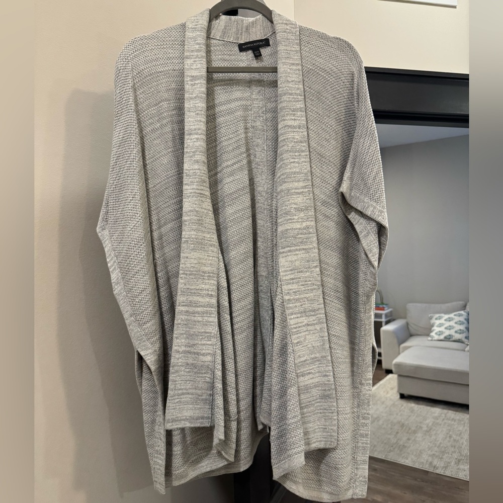 Banana Republic Light Gray Women's Cardigan